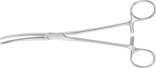 ROCHESTER-PEAN Hemostatic Forceps, curved, 185 mm (7 1/4"), blunt, non-sterile, reusable