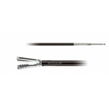 ADTEC SINGLE USE Grasping Forceps, shaft only, working length: 310 mm (12 1/4"), diam. 5 mm, fenestrated, double action, sterile, disposable, to be used with: PM950R, PM951R, PM953R, PM954R, PM957R, PO958R, PO959R, package of 10 pieces