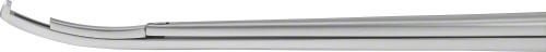 KERRISON Bone Punch, curved upwards, 200 mm (7 7/8"), width: 2 mm, not detachable, without ejector, non-sterile, reusable, to be used with: JF120R