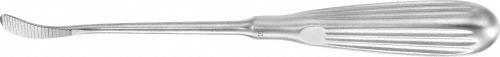AUFRICHT Bone Rasp, curved, 220 mm (8 3/4"), serrated, width: 9 mm