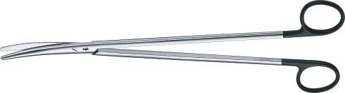 METZENBAUM SUPERCUT Dissecting Scissors, curved, 285 mm (11 1/4"), wave cut, blunt/blunt, non-sterile, reusable