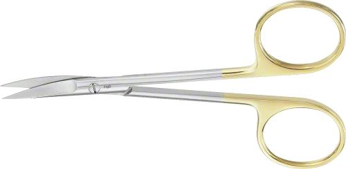 DUROTIP TC Delicate Scissors, curved, 110 mm (4 1/4"), delicate pattern, sharp/sharp, non-sterile, reusable