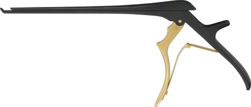 KERRISON NOIR Bone Punch conventional, 130 °, upwards cutting, 200 mm (7 7/8"), width: 4 mm, opening width: 12 mm, detachable, with ejector, thin, non-sterile, reusable