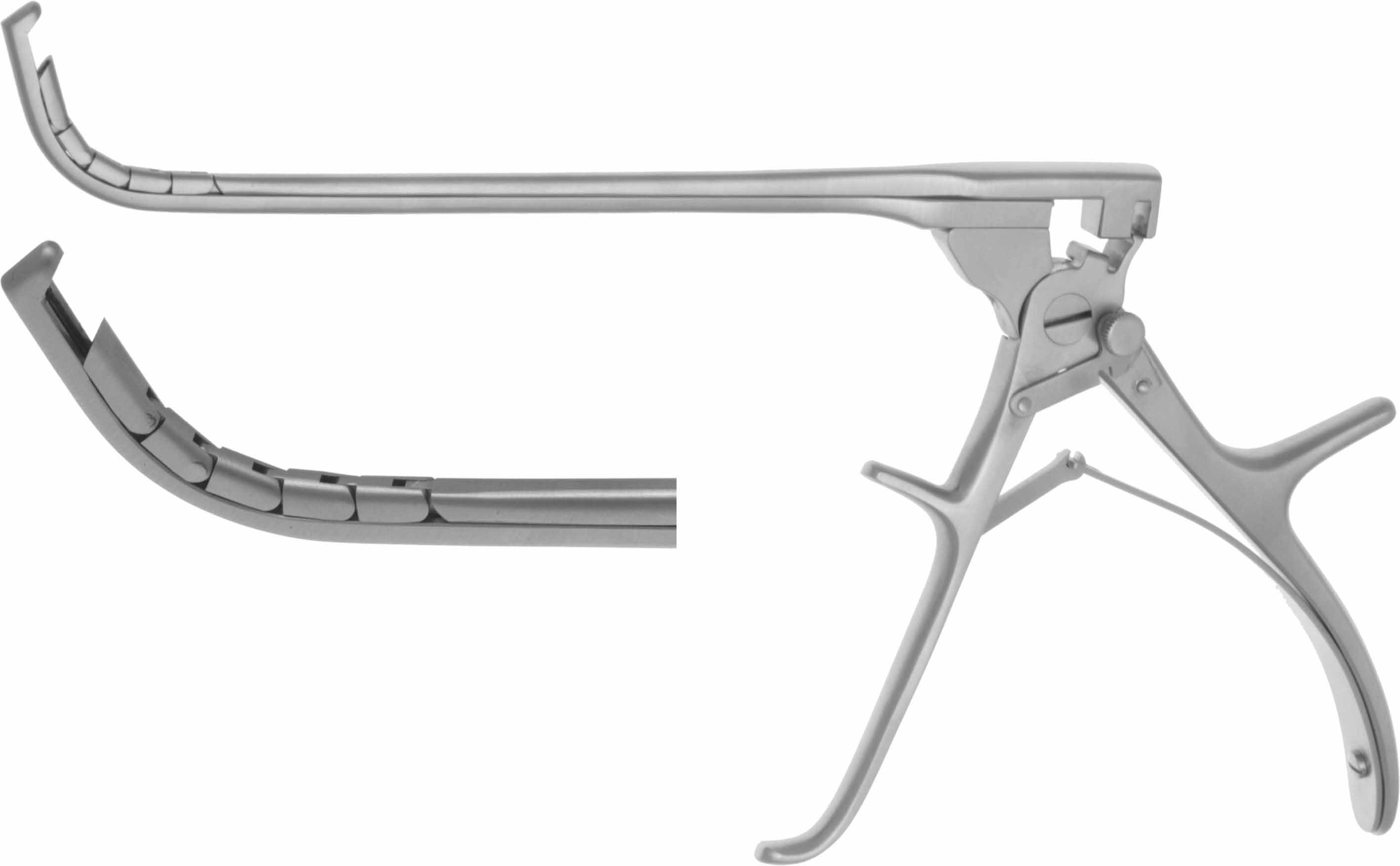 FRONTAL SINUS PUNCH, 70° UPTURNED, 175MM 3MM 40° UPBITING 