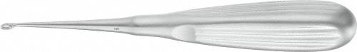 SCHEDE Bone Curette, 170 mm (6 3/4"), Fig. 000, width: 2,500 mm, non-sterile, reusable