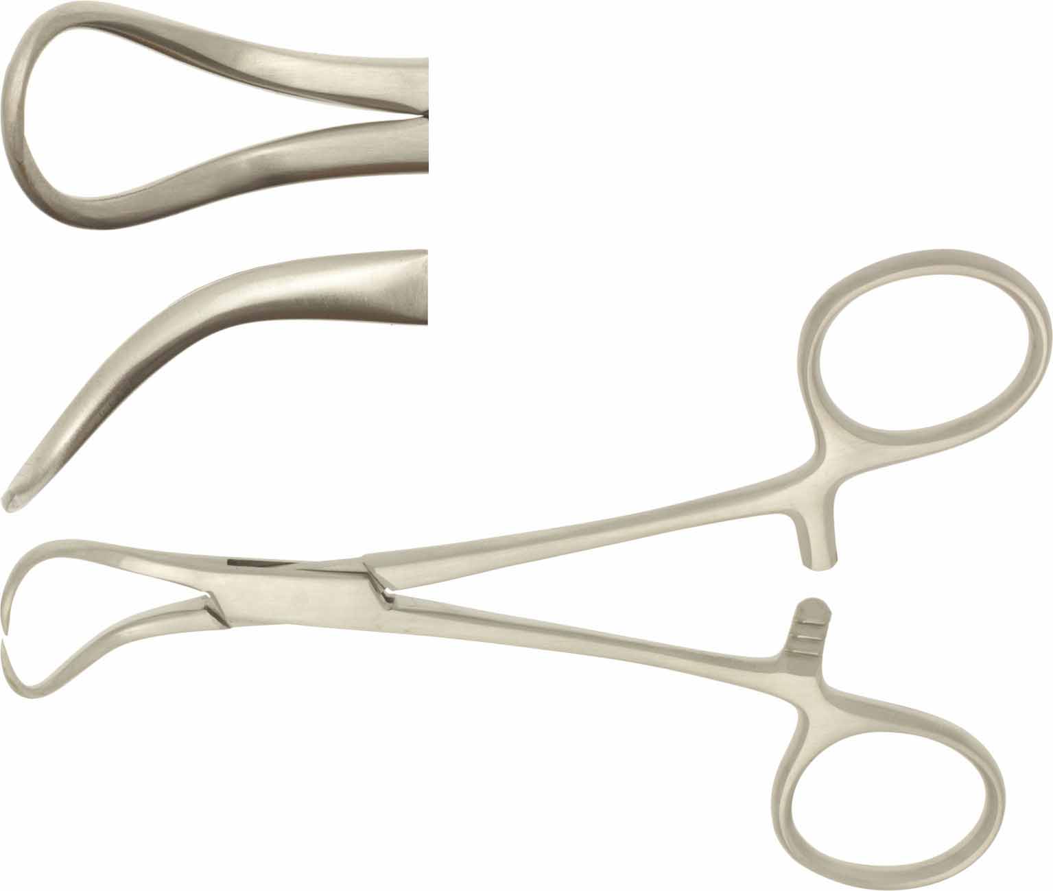 BACKHAUS TOWEL FORCEPS 130MM 
