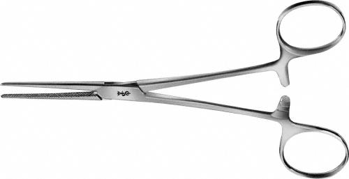 DIXON-LOVELACE Hemostatic Forceps, straight, 160 mm (6 1/4"), delicate, blunt, non-sterile, reusable