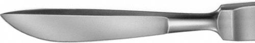 Scalpel, 165 mm (6 1/2"), bellied, Fig. 6, non-sterile, reusable