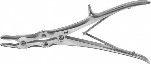 LEKSELL-STILLE Bone Rongeur, straight, 240 mm (9 1/2"), double action