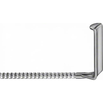 FRANKFURT Retractor, blade, 120 mm, depth: 55 mm, width: 30 mm, non-sterile, reusable