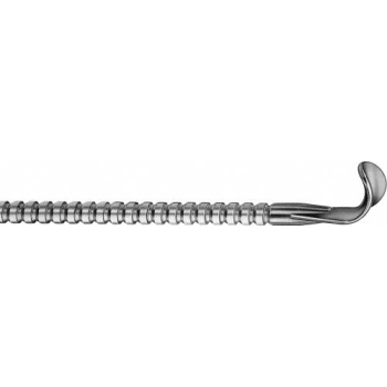 FRANKFURT Retractor, blade, 180 mm, depth: 14 mm, width: 17 mm, non-sterile, reusable