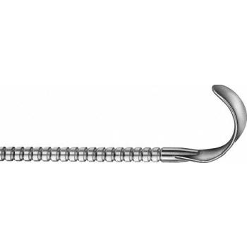 FRANKFURT Retractor, blade, 180 mm, depth: 30 mm, width: 19 mm, non-sterile, reusable