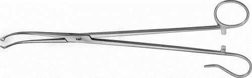 WHITE Tonsil Grasping Forceps, 235 mm (9 1/4"), non-sterile, reusable