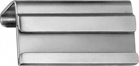DE BAKEY Retractor Blade, pair of blades, depth: 50 mm, width: 80 mm, non-sterile, reusable