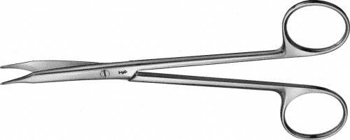 REYNOLDS Dissecting Scissors, curved, 145 mm (5 3/4"), delicate pattern, blunt/blunt, non-sterile, reusable