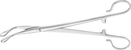 ABRAHAM Tonsil Grasping Forceps, 205 mm (8"), non-sterile, reusable