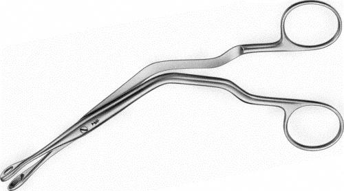 LUC Septum Forceps, 200 mm (8"), fenestrated, non-sterile, reusable