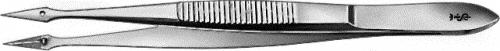 HUNTER Splinter Forceps (Tweezer), straight, 105 mm (4 1/8"), non-sterile, reusable