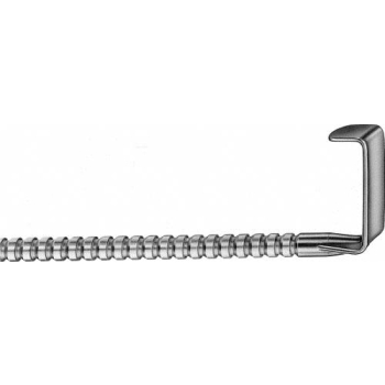 FRANKFURT Retractor, blade, 140 mm, depth: 30 mm, width: 20 mm, non-sterile, reusable