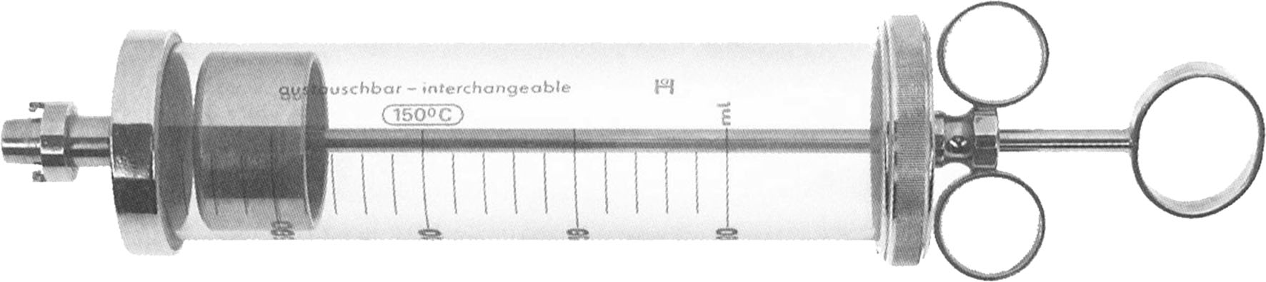BLADDER SYRINGE WITH LOCKING ADAPTER, 150 ML 