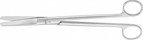 SIMS Uterine Scissors, straight, 230 mm (9"), blunt/blunt, non-sterile, reusable
