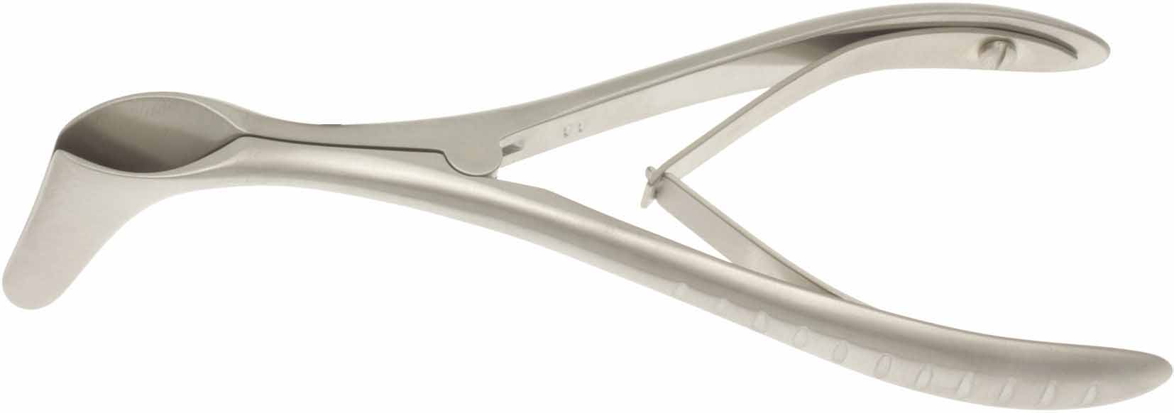 KILLIAN-STRUYCKEN NASALSPECULUM 140MM FIG.1, BLADE LENGTH 40MM, DISMOUNTABLE (ASEPTIC JOINT)