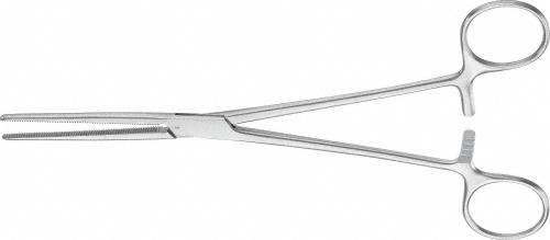 ROCHESTER-PEAN Hemostatic Forceps, straight, 200 mm (7 7/8"), blunt, non-sterile, reusable