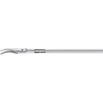 MARYLAND ADTEC MONOPOLAR Dissecting Forceps, jaw inserts, curved, 310 mm, diam. 5 mm, serrated (fine), double action, reusable