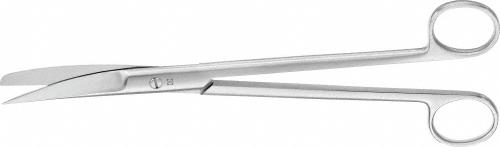SIMS Uterine Scissors, curved, 230 mm (9"), sharp/blunt, non-sterile, reusable