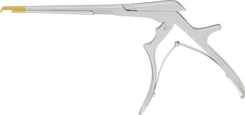 KERRISON Bone Punch conventional, 130 °, downwards cutting, 180 mm (7"), width: 1 mm, opening width: 8 mm, not detachable, without ejector, thin, non-sterile, reusable, to be used with: JF120R