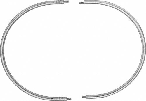 MUENSTER Abdominal Frame, round, Fig. 2, 238 x 270 mm, detachable, non-sterile, reusable