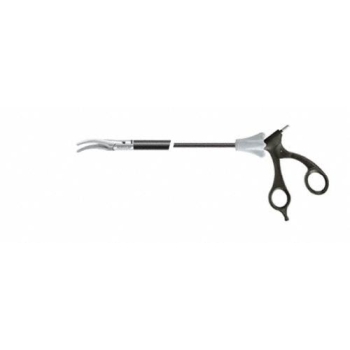 MARYLAND ADTEC MONOPOLAR Dissecting Forceps, complete instrument, curved, 310 mm, diam. 5 mm, serrated (fine), double action, consisting of PM973R, PO717R, PO958R, reusable