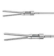DE BAKEY ADTEC MONOPOLAR Atraumatic Vascular Clamp, jaw inserts, straight, 370 mm (14 1/2"), diam. 10 mm, toothing DE BAKEY, jaw length: 50 mm, double action, non-sterile, reusable