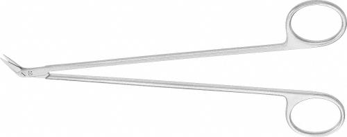 DIETHRICH-POTTS Vascular Scissors, angled, 45 °, 180 mm (7"), sharp/sharp, standard tip, non-sterile, reusable