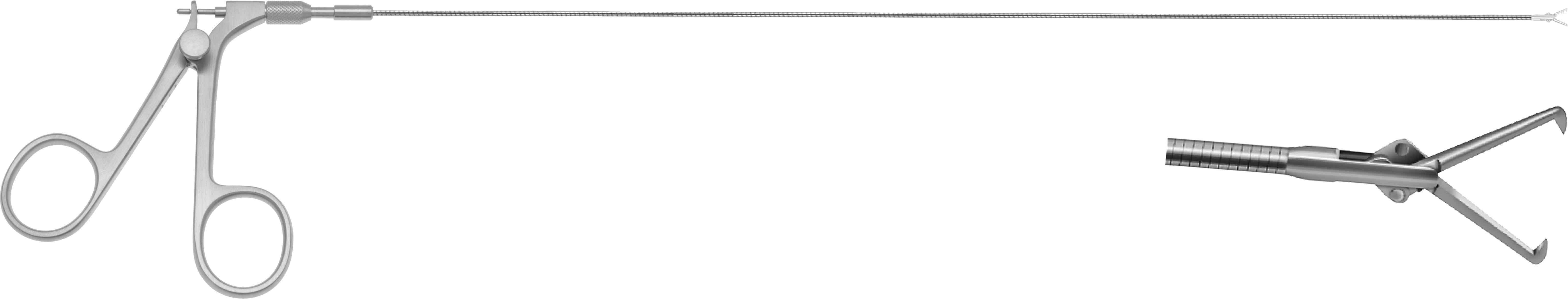 GRASPING FORCEPS FOR STONES & FRAGMENTS 60CM, Ø 1,2MM, 4 CH / FR, FLEXIBLE 