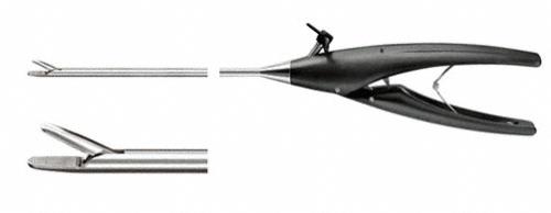 ADTEC TC Needleholder complete instrument, straight, 370 mm, diam. 5 mm, non-sterile, reusable
