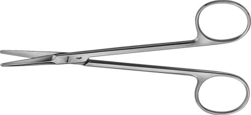 GORNEY Dissecting Scissors, straight, 195 mm (7 3/4"), serrated (inside fine), blades outside semi-sharp, blunt/blunt, non-sterile, reusable