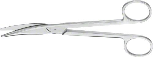 MAYO-STILLE Dissecting Scissors, curved, 170 mm (6 3/4"), blunt/blunt, non-sterile, reusable