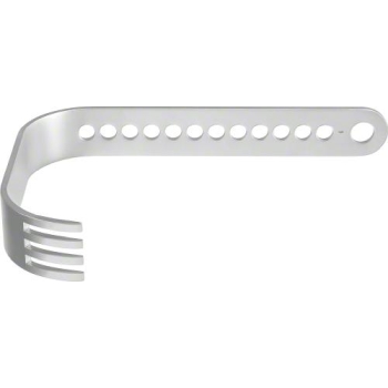 CHARNLEY SQ.LINE Retractor Blade, 174 mm (6 7/8"), depth: 114 mm, width: 25 mm, non-sterile, reusable, 1 piece