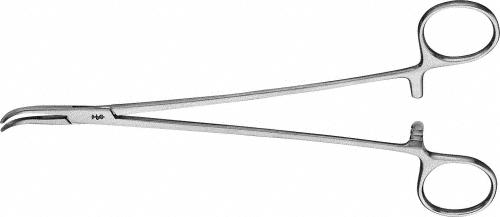ADSON Hemostatic Forceps, curved, 215 mm (8 1/2"), delicate, blunt, non-sterile, reusable