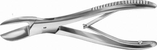 CIZALLA PARA HUESO de LISTON, CURVA, 220 mm, 8 3/4"