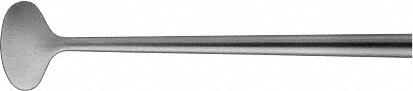 Round Cutting Knife, 250 mm (10"), oval, horizontal