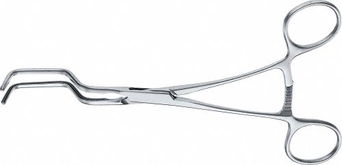 DALE ATRAUMATA Vascular Clamp, 180 mm (7"), toothing DE BAKEY, scooped jaw, non-sterile, reusable