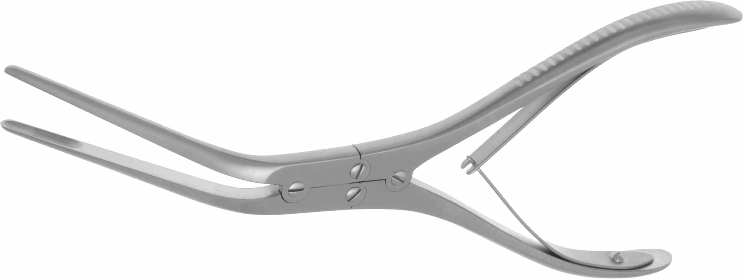 KRESSNER TURBINATE CRUSHING FORCEPS 210MM ANGLED, WORKING LENGTH 75MM, JAW WIDTH 5.0MM