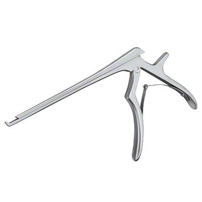 KERRISON Bone Punch conventional, 130 °, upwards cutting, 280 mm (11"), width: 5 mm, opening width: 12 mm, not detachable, without ejector, standard, non-sterile, reusable