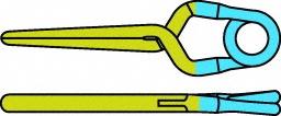 YASARGIL TI TEMP STD-CLIP STR 11MM