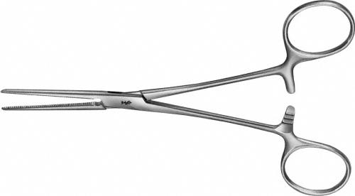 ROCHESTER-PEAN Hemostatic Forceps, straight, 160 mm (6 1/4"), blunt, non-sterile, reusable