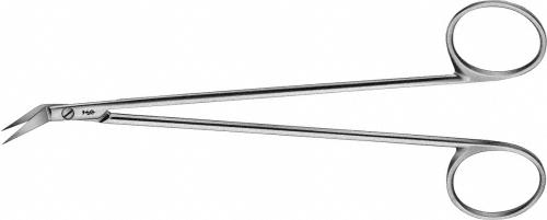 POTTS-SMITH Vascular Scissors, angled on flat, 55 °, 180 mm (7"), sharp/sharp, non-sterile, reusable
