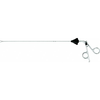 MINOP Micro Forceps, working length: 265 mm (10 1/2"), diam. 2 mm, rotatable, toothed (1x2), consisting of FF432R, FF433R, FF439R, detachable, to be used with: FF399R