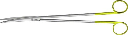 NELSON-METZENBAUM (MC INDOE) DUROTIP TC Dissecting Scissors, curved, 305 mm (12"), blunt/blunt, non-sterile, reusable